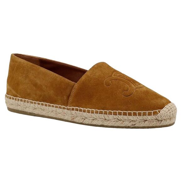 Celine Triomphe Suede Espadrilles - Picture 2 of 4